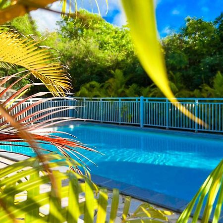 Magnifique Appartement Fleurs Caraibes - 6 Personnes En Residence Avec Piscine Privee - Sainte Anne Eksteriør billede