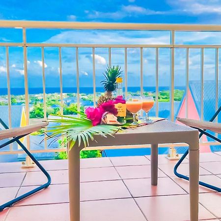 Magnifique Appartement Fleurs Caraibes - 6 Personnes En Residence Avec Piscine Privee - Sainte Anne Eksteriør billede