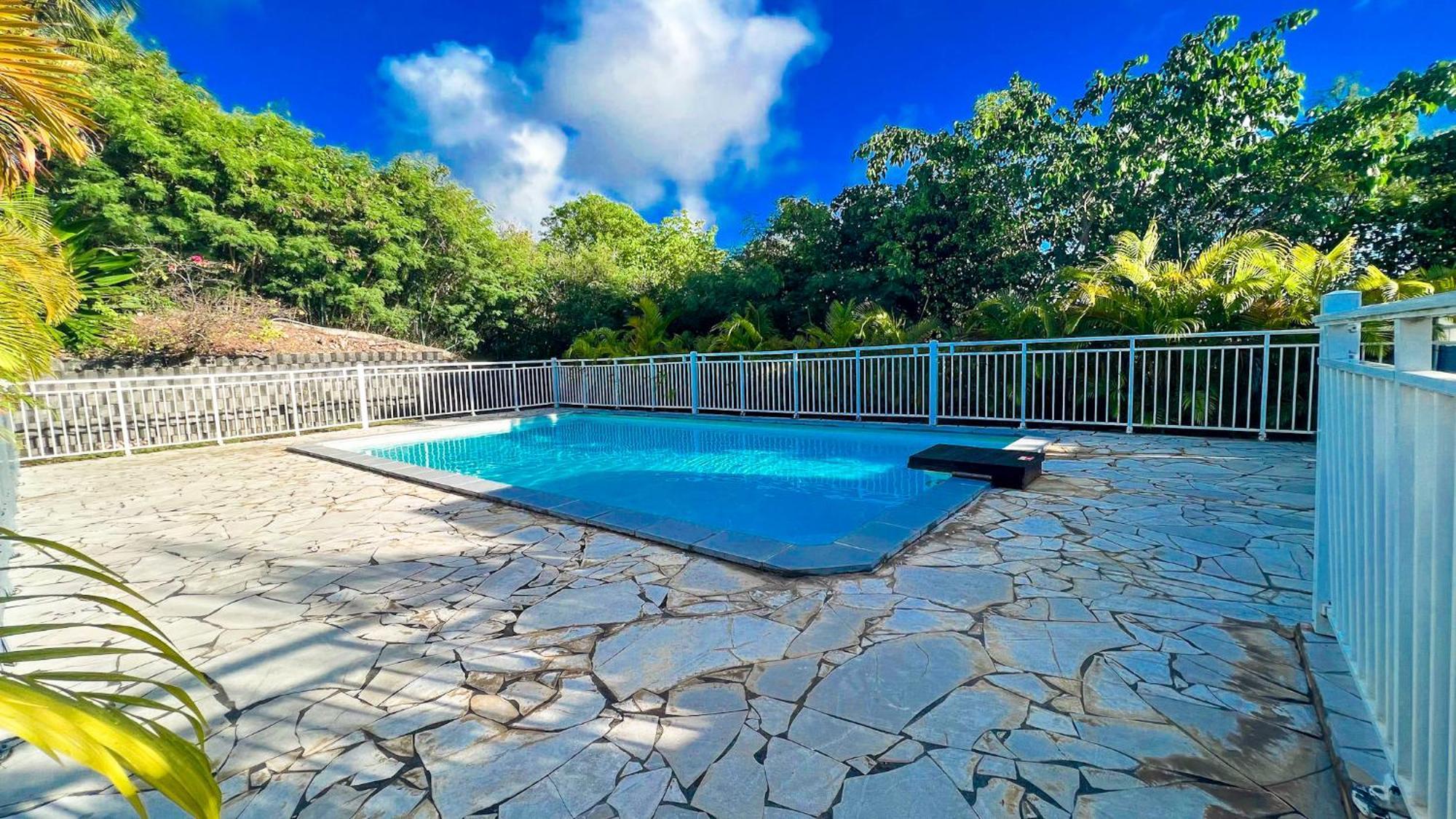 Magnifique Appartement Fleurs Caraibes - 6 Personnes En Residence Avec Piscine Privee - Sainte Anne Eksteriør billede