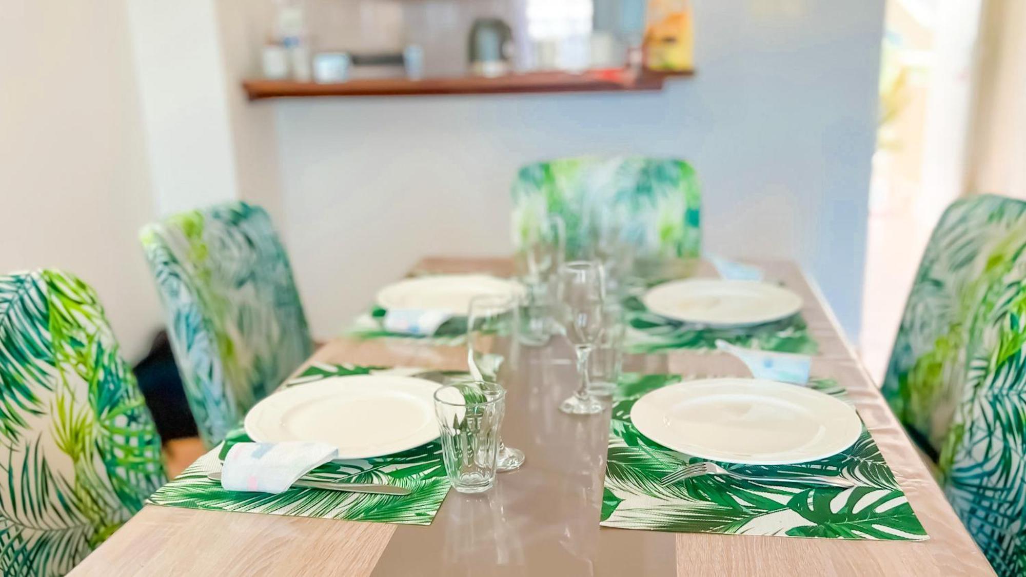 Magnifique Appartement Fleurs Caraibes - 6 Personnes En Residence Avec Piscine Privee - Sainte Anne Eksteriør billede