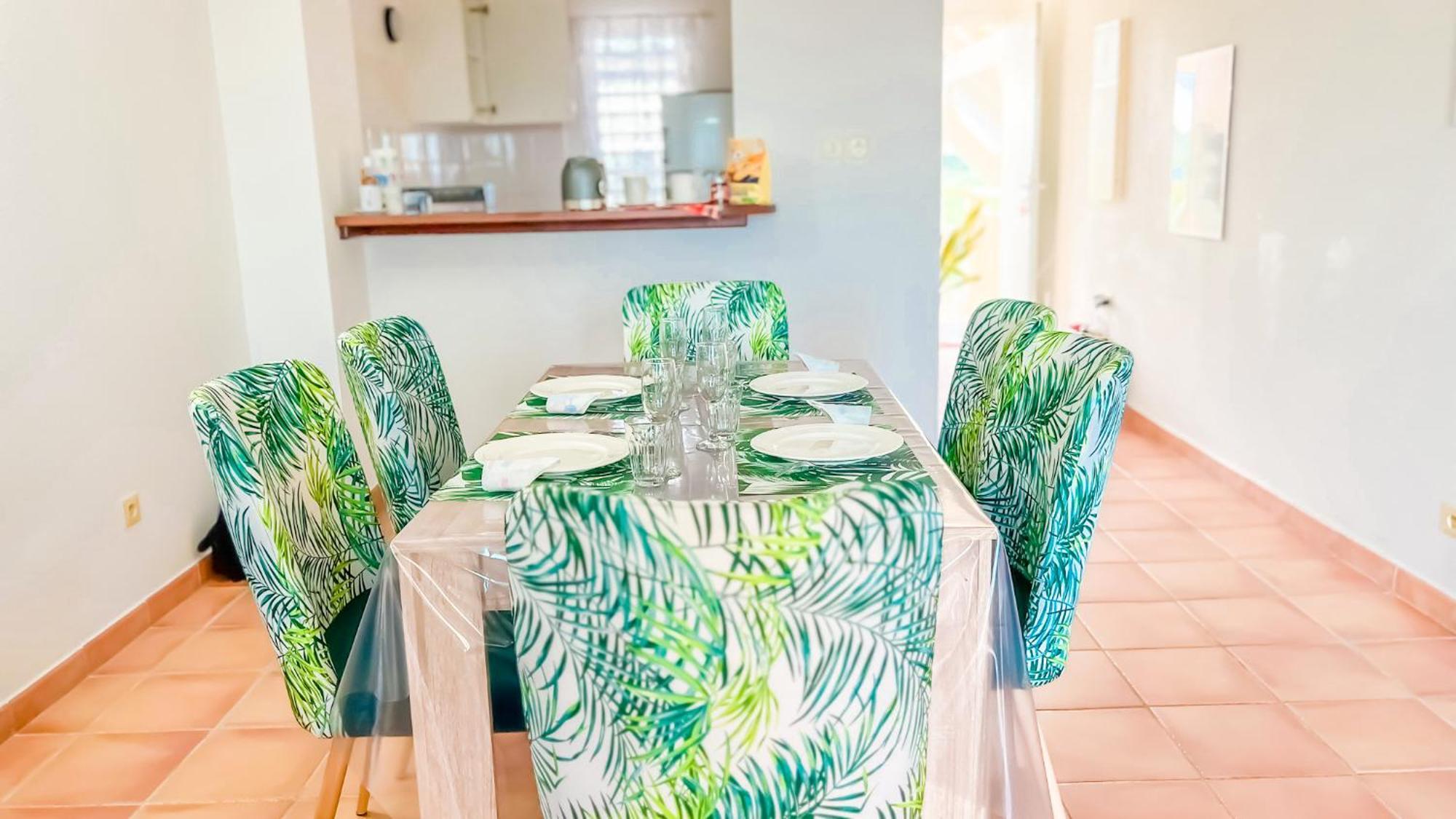 Magnifique Appartement Fleurs Caraibes - 6 Personnes En Residence Avec Piscine Privee - Sainte Anne Eksteriør billede